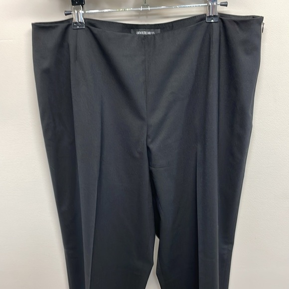 NWOT Lafayette New York Stretch Wool Flat Front Side Zip Trouser Pants 14 - Picture 2 of 15